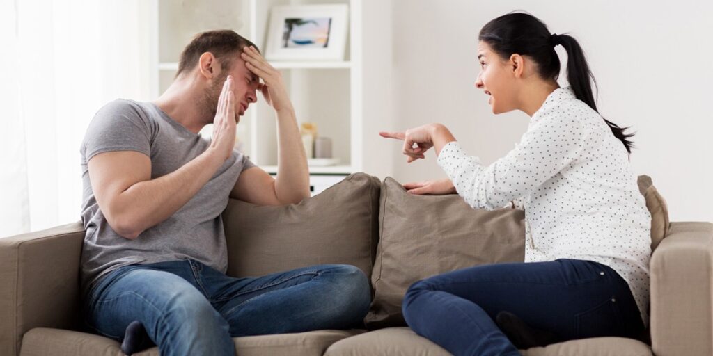 spouses arguing